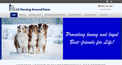 Desktop Screenshot of horsingaroundfarm.com